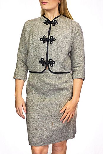 Vintage 40s 2 Piece Piece Wool Set Selected by Black Shag Vintage