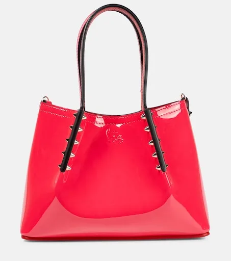 Cabarock Mini patent leather tote