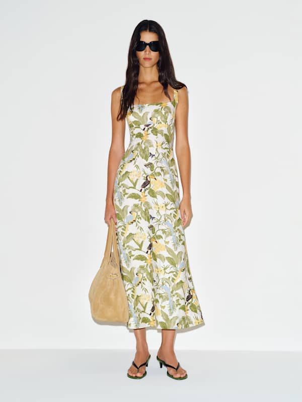 Sabine Linen Dress