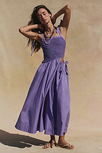 Margate Cotton Midi Dress