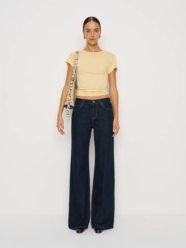 Cary Low Rise Slouchy Wide Leg Jeans