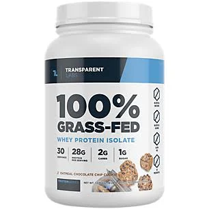Transparent Labs Grass Fed Whey Protein Isolate
