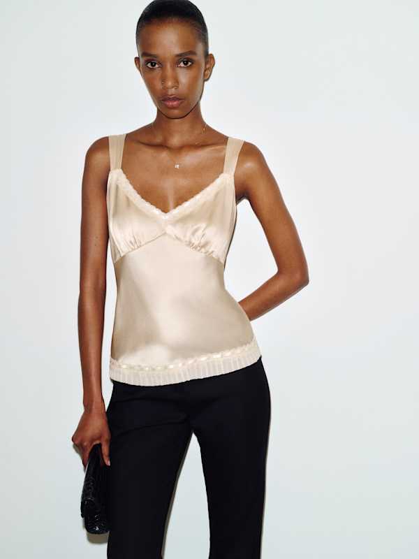 Salome Silk Top