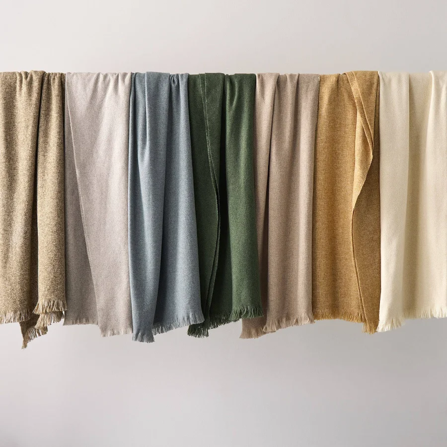 West Elm Brushed Woven Throw