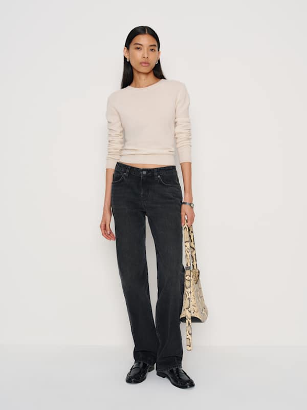 Charlee Low Rise Straight Leg Jeans