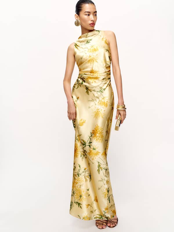 Anaiis Silk Dress