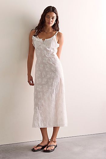 Love Letter Midi Slip Dress