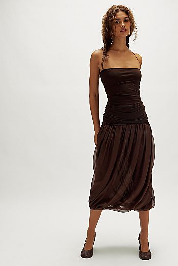 Belle Anna Willow Midi Dress