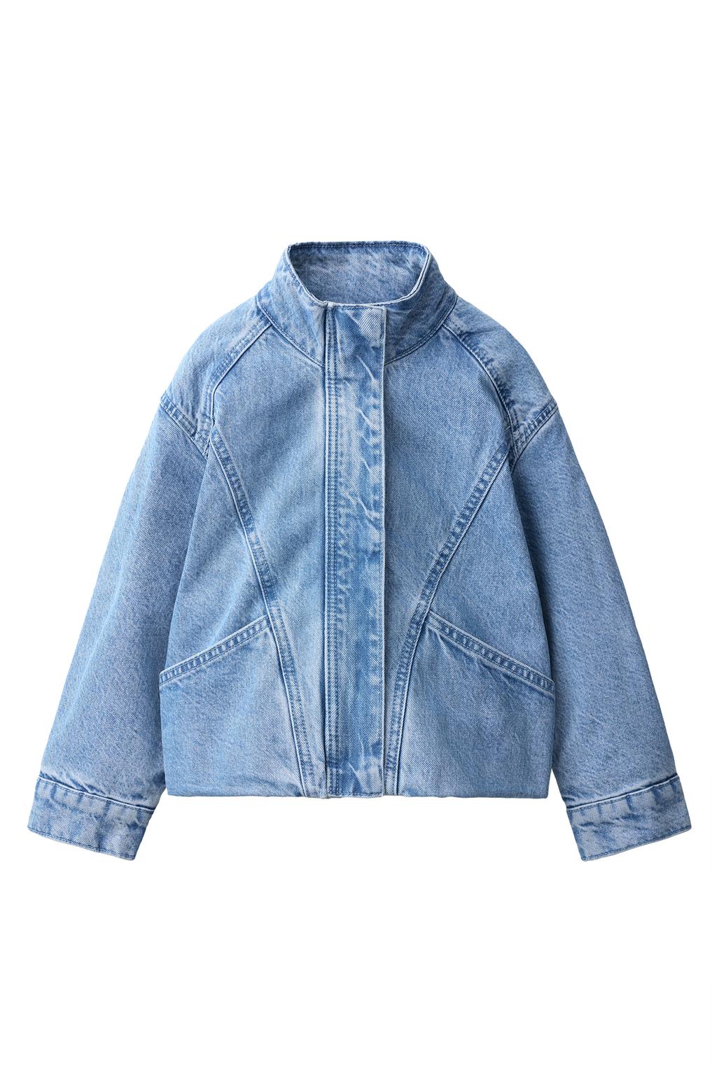 STITCHED DENIM JACKET