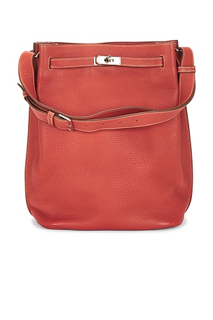 FWRD Renew Hermes Taurillon Clemence So Kelly 26 Shoulder Bag
