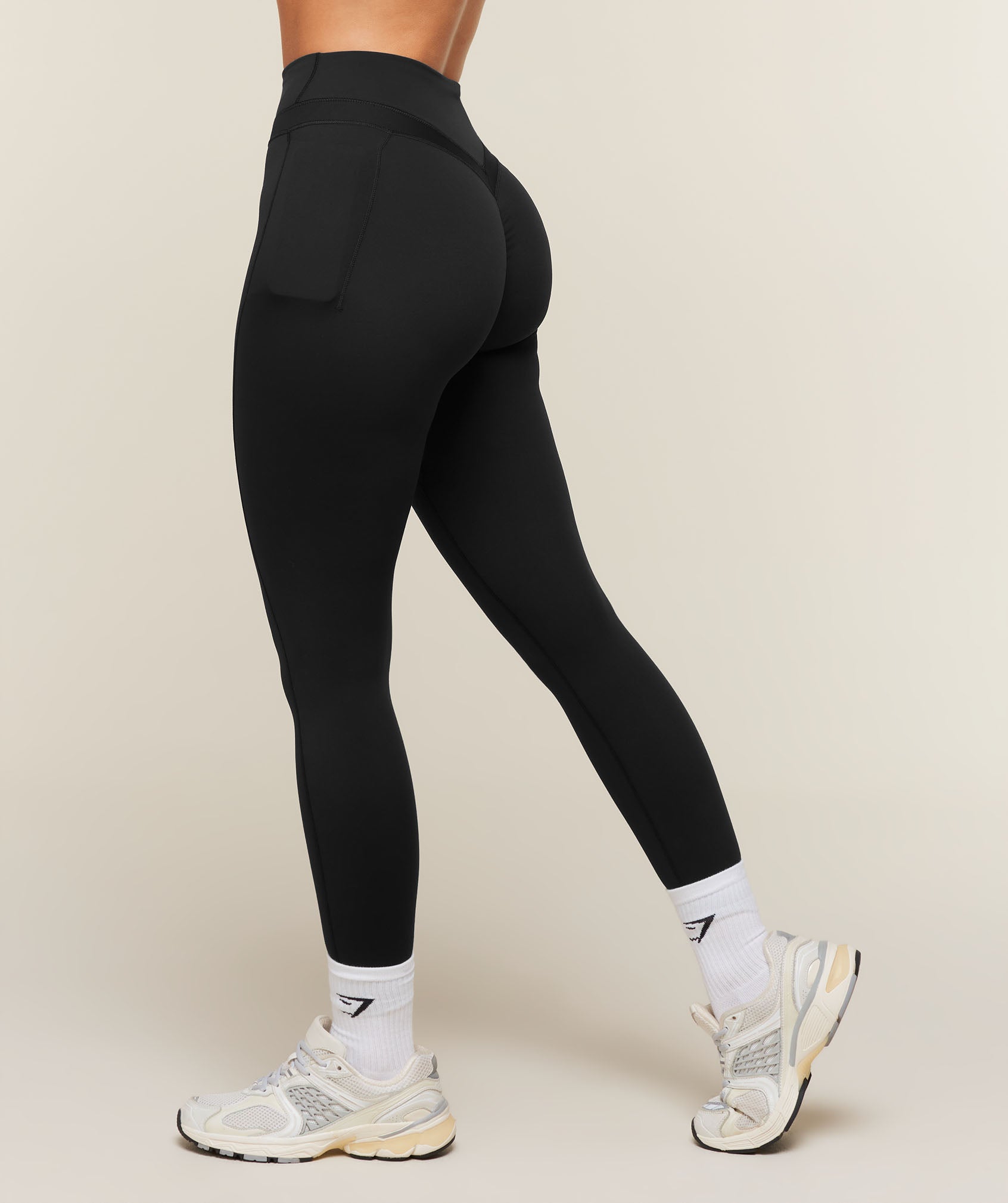 Gymshark Whitney High-Rise Pocket Leggings - Black