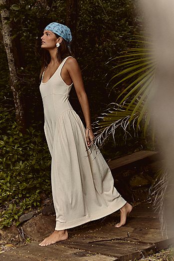 Elsa Cotton Midi Dress