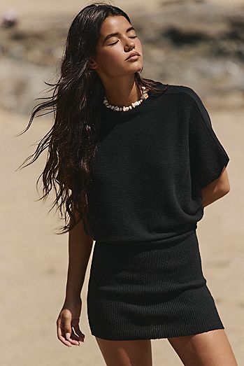 Amara Mini Sweater Dress