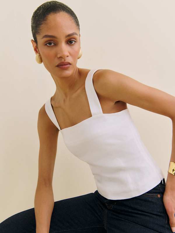 Darci Linen Top
