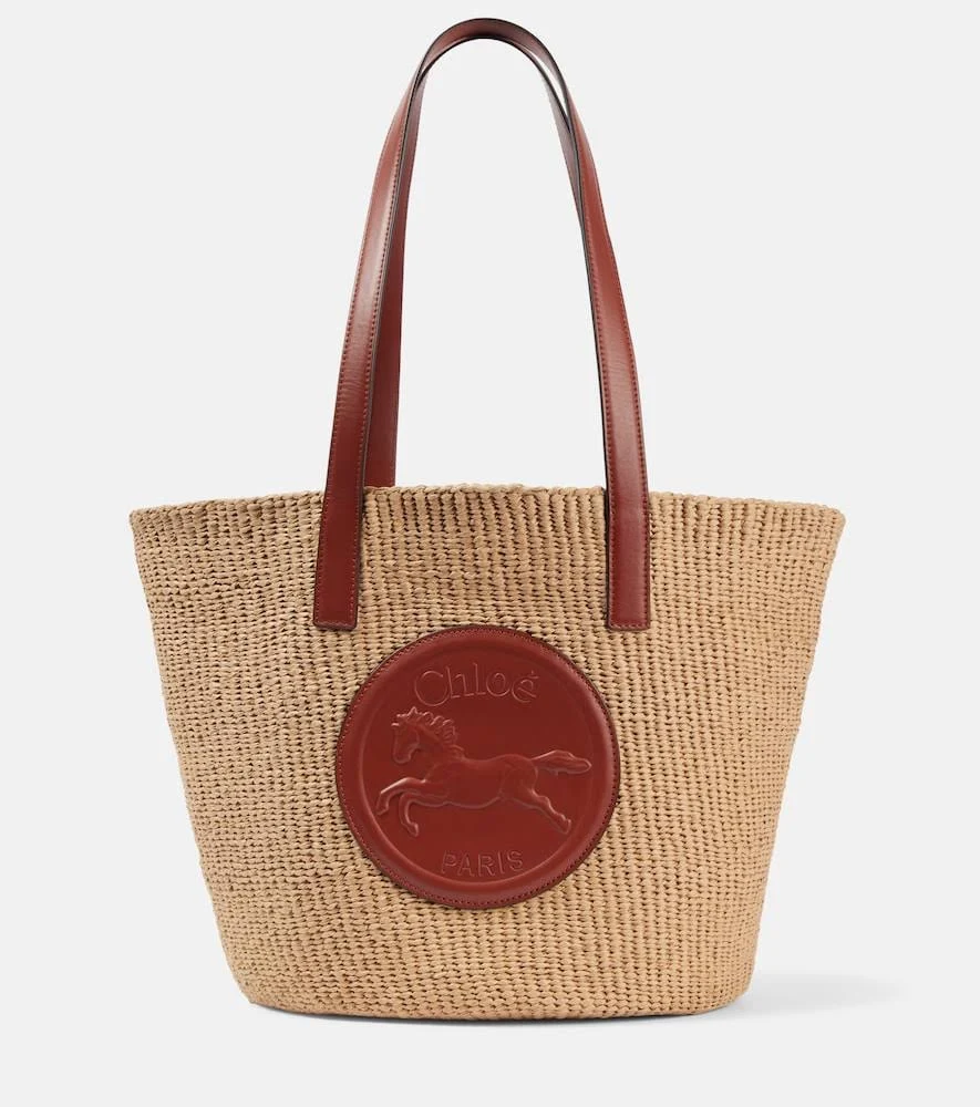 Chloé Women's Large Horse Medal Basket Bag