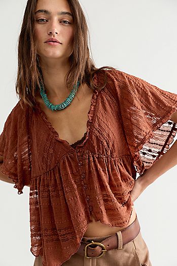 In Your Dreams Lace Top