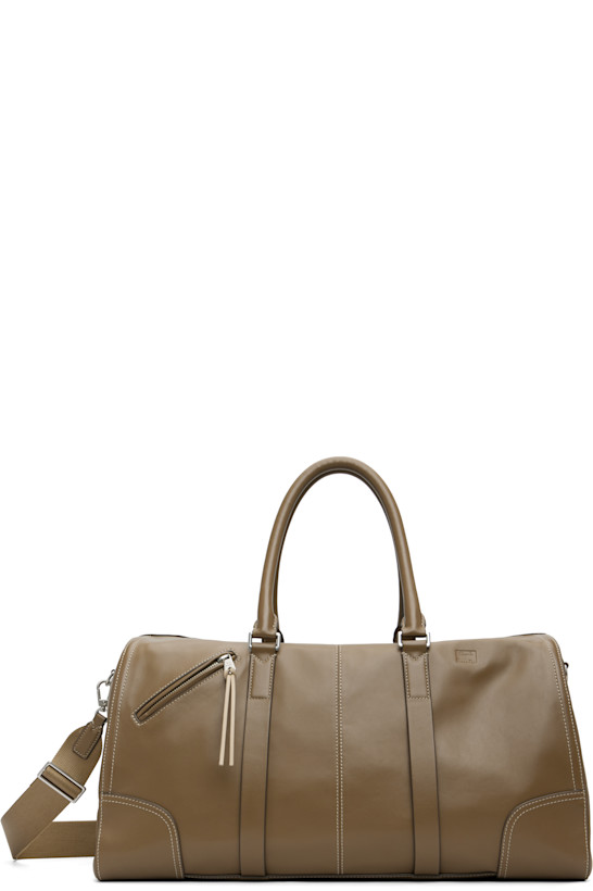 Paul Smith Taupe Duffle Crossbody Bag