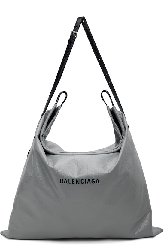 Balenciaga Gray Large Shopper Dust Bag