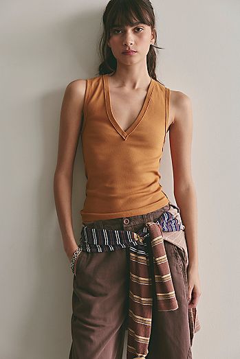 We The Free Neria V-Neck Tank Top