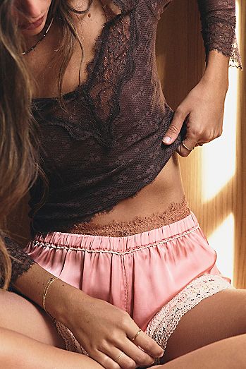 Lace Me Twice Layering Top