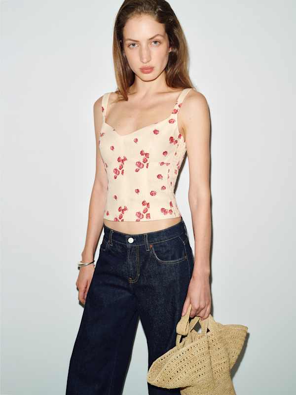 Yuri Linen Top