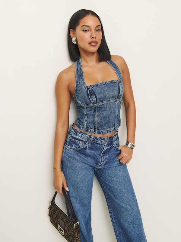 Lucinda Denim Top