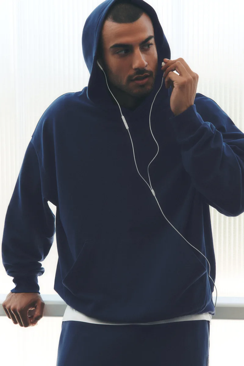 Double Take Hoodie - Navy