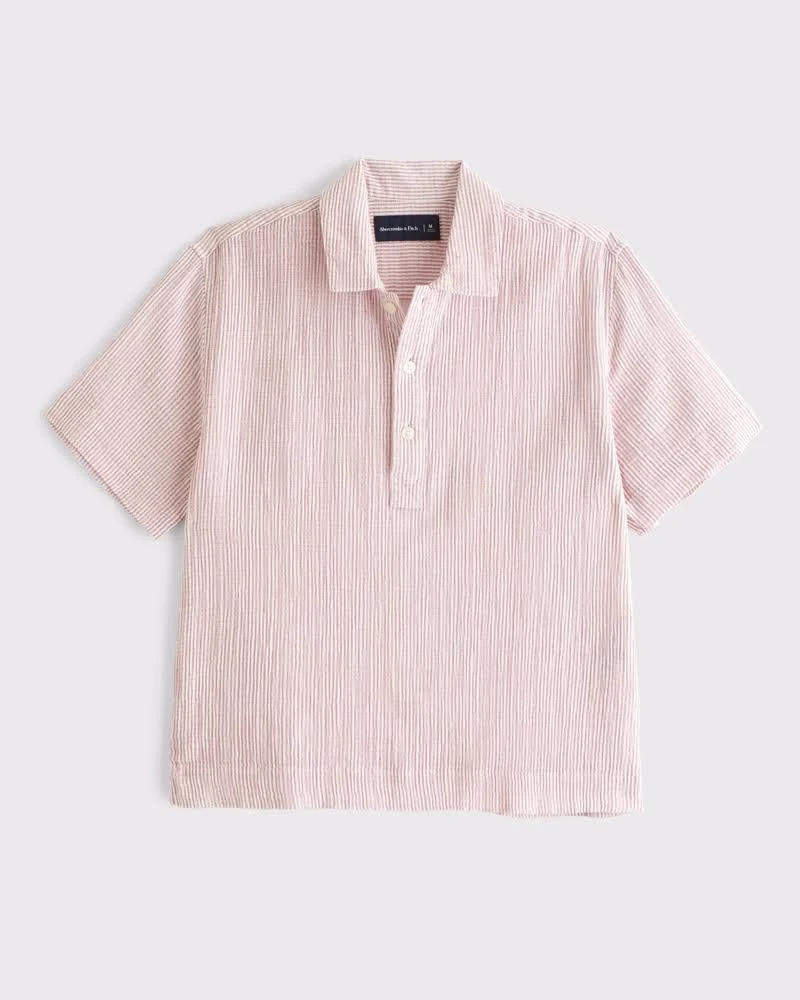 Abercrombie & Fitch Men's Gauzy Popover