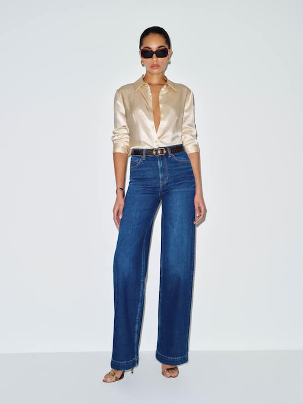 Raya Fitted Silk Shirt