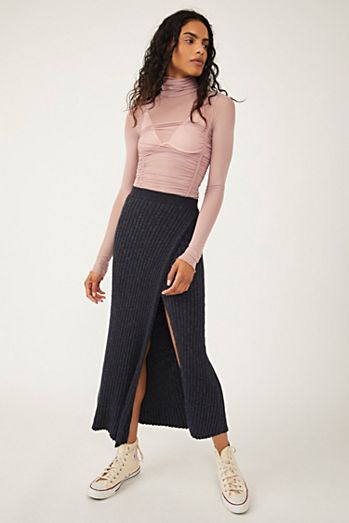 Better Days Midi Skirt