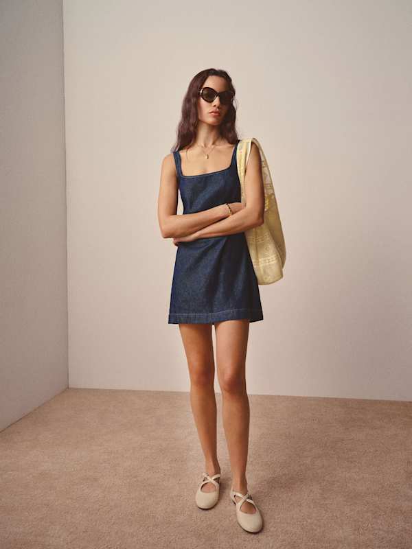 Elinda Denim Mini Dress