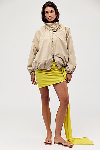 Norma Kamali Diana Pickleball Skirt