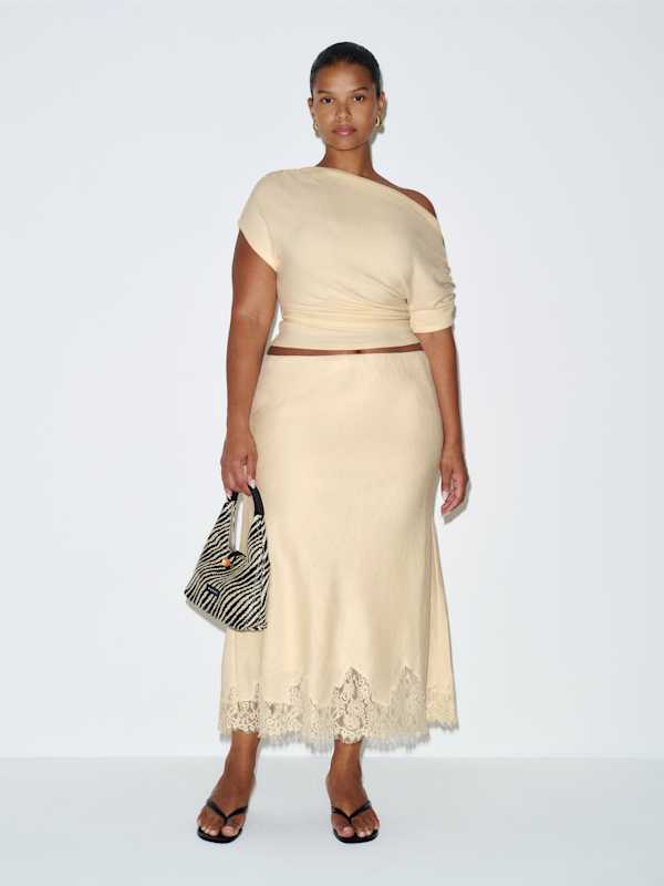 Carolina Linen Skirt Es