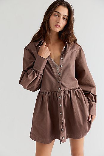 Marris Denim Mini Dress