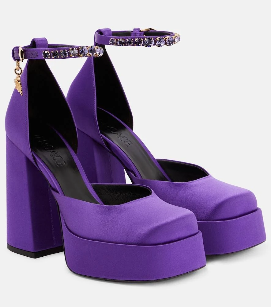 Versace Medusa Aevitas Platform pumps Women