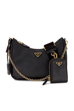 FWRD Renew Prada Saffiano Re-Edition 2005 Shoulder Bag
