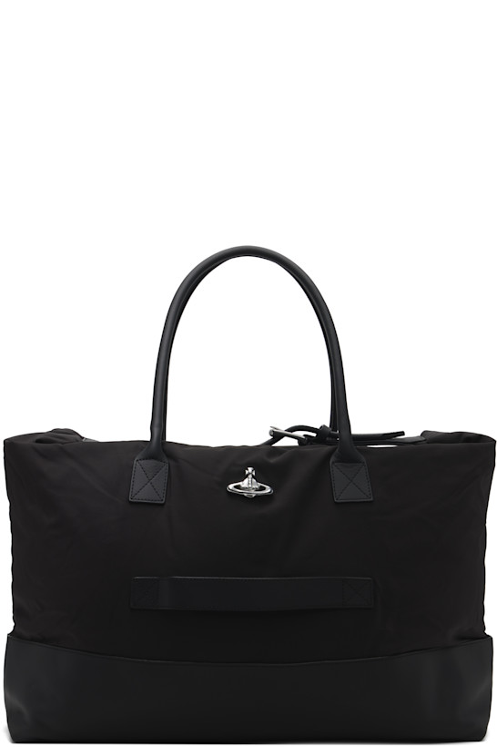 Vivienne Westwood Black Sid Weekender Duffle Bag