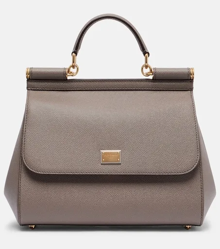 Sicily Medium leather shoulder bag