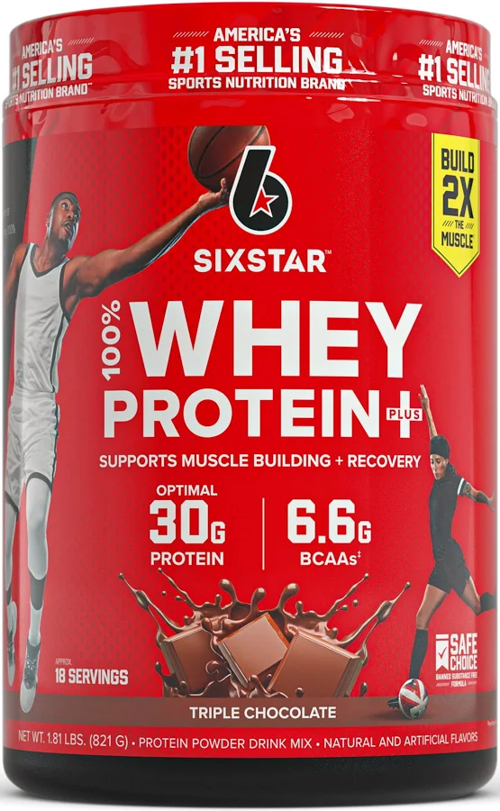 Six Star 100% Whey Protein Powder Plus