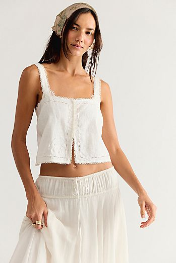 Nora Embroidered Top