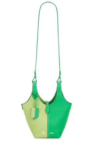 Polo Ralph Lauren Shiny Drum Pebble Small Crossbody Bag