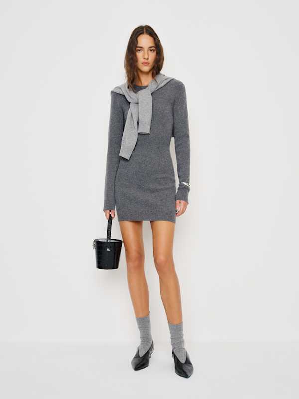 Walker Cashmere Crew Dress