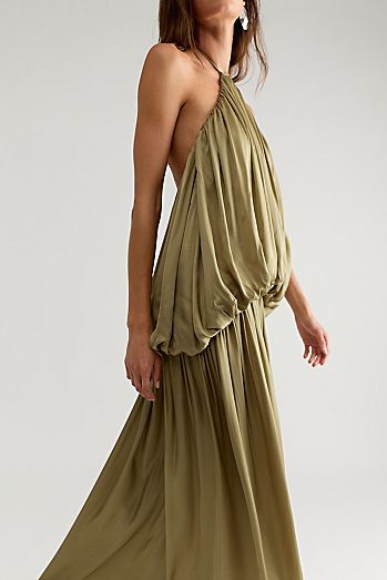 THIRD FORM Dreamt Halter Maxi Dress