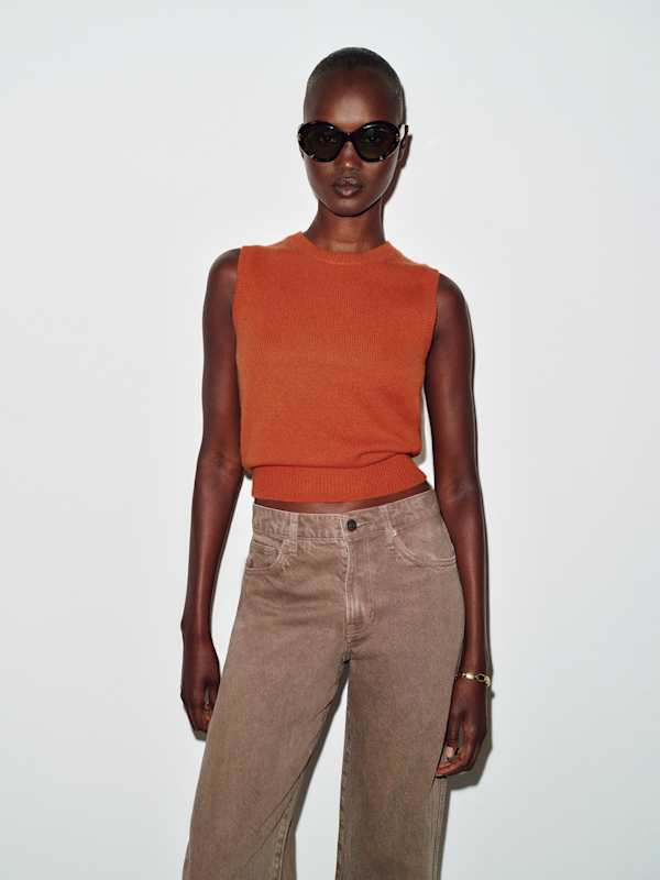 Roxana Cashmere Sweater Tank
