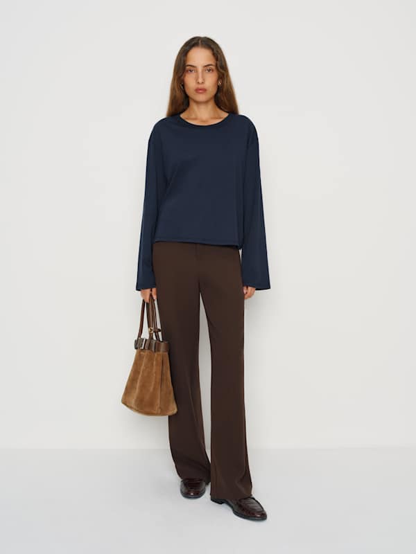 Liam Long Sleeve Oversized Tee