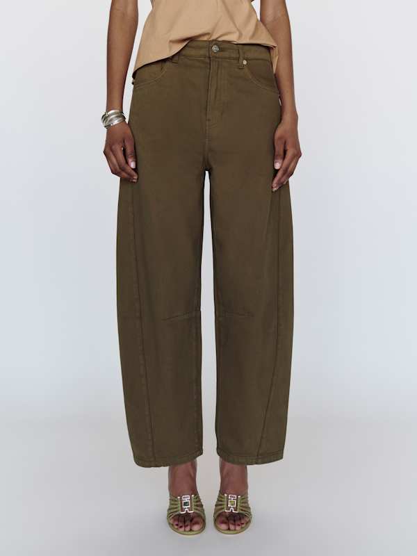 Tyler Mid Rise Barrel Jeans