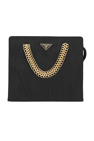 FWRD Renew Prada Vintage Tessuto Tote Bag