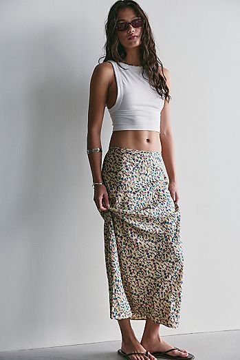 Bonita Printed Maxi Skirt