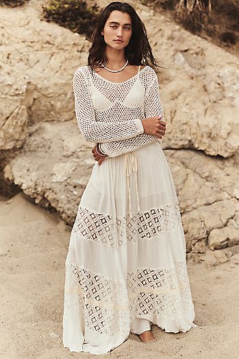 Swept Away Maxi Skirt