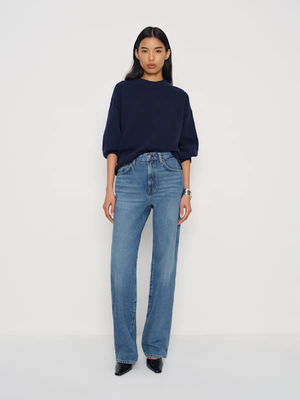 Val 90s Mid Rise Straight Jeans
